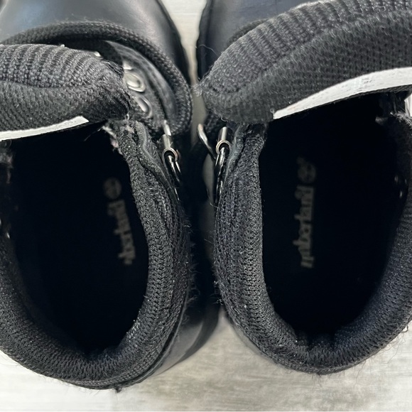Timberland Toddler Kids Euro Hiker Lace Up Boots Size 4 In Black - Picture 8 of 12